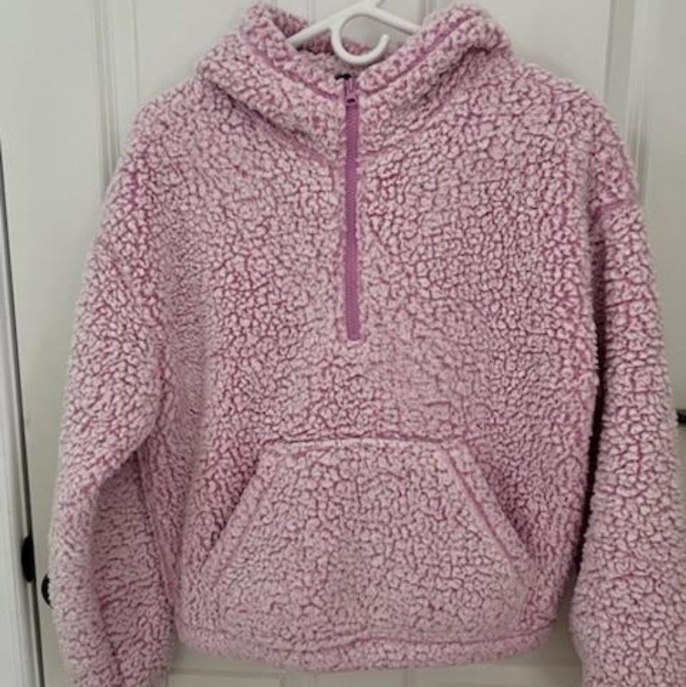 Pacsun Sherpa Hooded Pullover - Picture 2 of 7